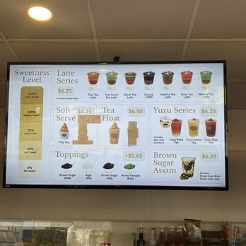 ChaTraMue Original Thai Tea - Menu - Bubble Tea Near Me - Los Angeles, California