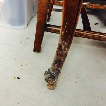 Allied Tower Self Storage - Antique furniture damaged by mold while being stored at Allied Tower Self Storage. - Self Storage Near Me - Edmond, Oklahoma