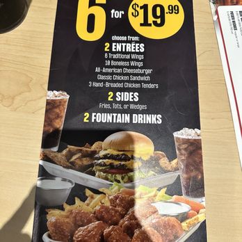Buffalo Wild Wings - Menu - Chicken Wings Near Me - Visalia, California