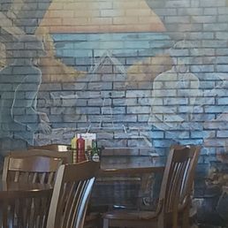Nice wall mural. Nice wall mural.