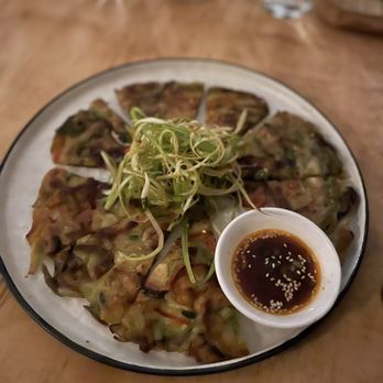 Pearl Restaurant and Bar - Korean scallion pancake - Bars Near Me - Greenport, New York Pearl Restaurant and Bar - Korean scallion pancake - Bars Near Me - Greenport, New York
