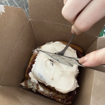 Grounds For Coffee - pumpkin cinnamon roll - Coffee & Tea Near Me - Vancouver, British Columbia