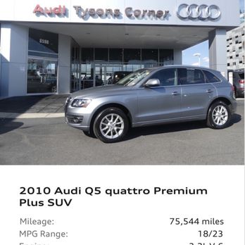 Audi Tysons Corner - The car I purchased and had to return due to a broken Axle. - Car Dealers Near Me - Vienna, Virginia Audi Tysons Corner - The car I purchased and had to return due to a broken Axle. - Car Dealers Near Me - Vienna, Virginia