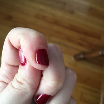 D & V Nails - Chipped polish - Nail Salons Near Me - Peachtree City, Georgia
