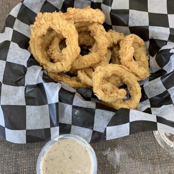 The Seafood Pot - Onion rings (batter was hearty) - Seafood Near Me - New Sarpy, Louisiana The Seafood Pot - Onion rings (batter was hearty) - Seafood Near Me - New Sarpy, Louisiana