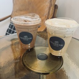 iced mocha & vanilla latte w cold foam iced mocha & vanilla latte w cold foam