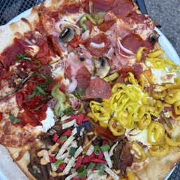 Can't miss the pizza flight