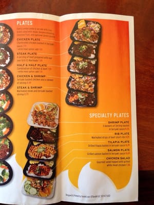 Menu photo 3 Just Grill It Teriyaki House Barstow, CA