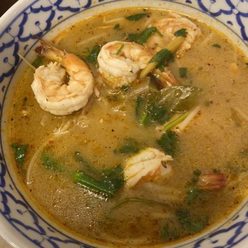 Kin Dee - Shrimp Tom Yum Noodles Soup - Thai Near Me - Houston, Texas