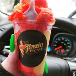 Blazin Flavorz - Cherry and mango water ice