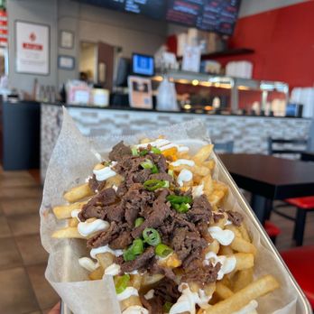 Kogii Kogii Express - Kogii Fries.  Fries topped with bulgogi! Yes please! @veefoodlife - Chicken Wings Near Me - Naperville, Illinois