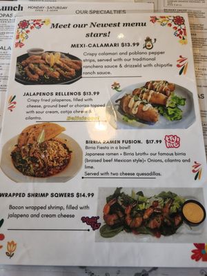 Menu photo 2 Grand Hacienda Tampa, FL Menu photo 2 Grand Hacienda Tampa, FL