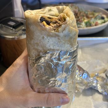 Adobo Mexican Grill - Shredded chicken burrito - Halal Near Me - New York, New York Adobo Mexican Grill - Shredded chicken burrito - Halal Near Me - New York, New York