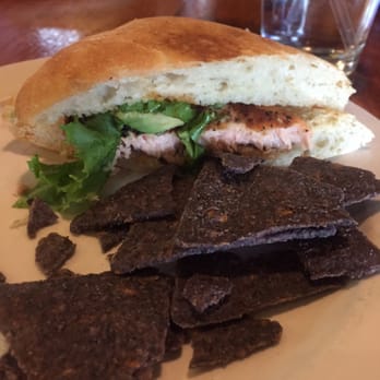 A Moveable Feast - Grilled Salmon & Avocado Sandwich - Health Markets Near Me - Houston, Texas