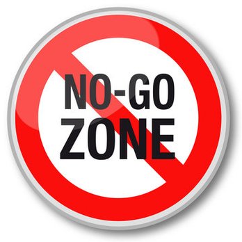 MassageLuXe - No-go zone sign - Massage Near Me - Troy, Michigan