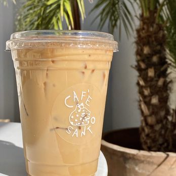 Cafe Santo - Arroz Tatemado Latte ($6 - Iced - 16oz) - Caterers Near Me - Montebello, California Cafe Santo - Arroz Tatemado Latte ($6 - Iced - 16oz) - Caterers Near Me - Montebello, California
