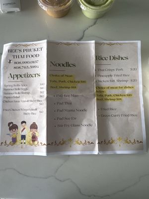 Menu photo 3 Bee’s Phuket Kealakekua, HI