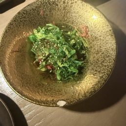 Seaweed salad Seaweed salad