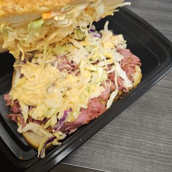 Eggbred - Pastrami toastie - Breakfast & Brunch Near Me - La Habra, California Eggbred - Pastrami toastie - Breakfast & Brunch Near Me - La Habra, California