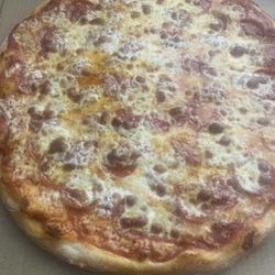 Vicenzas - Fresh meat lovers  pizza made hot and ready in minutes!