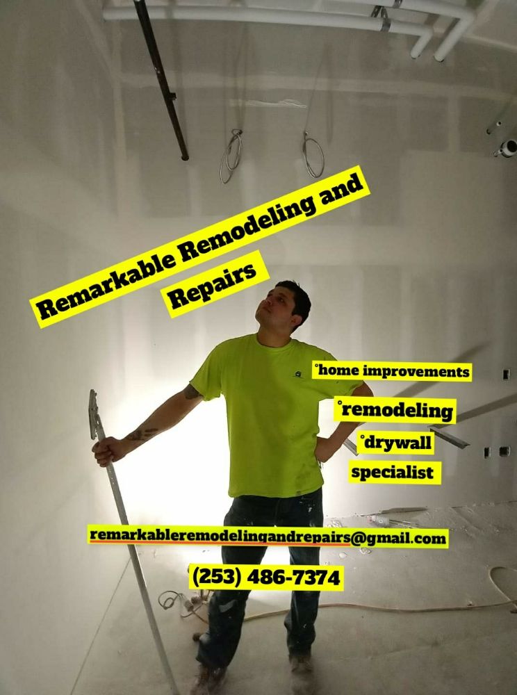 REMARKABLE REMODELING AND REPAIRS Des Moines, Washington Handyman Phone Number Yelp