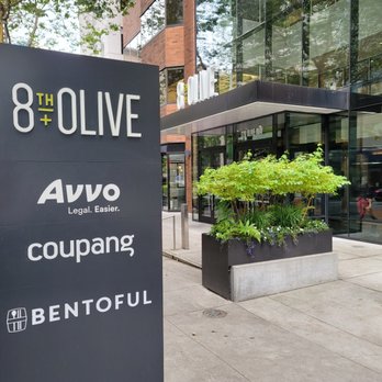 Bentoful - Entrance on Olive way - Asian Fusion Near Me - Seattle, Washington