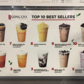 Gong Cha - Top 10 Best Sellers - Coffee & Tea Near Me - Scarborough, Ontario Gong Cha - Top 10 Best Sellers - Coffee & Tea Near Me - Scarborough, Ontario