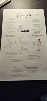 Menu photo 1 Fanny's Los Angeles, CA