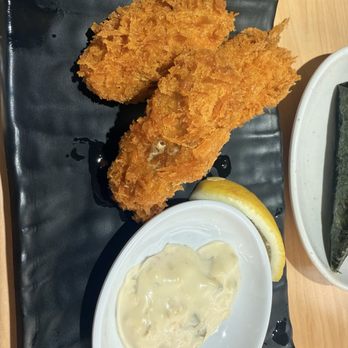 Waka Sakura - Fried oysters - Conveyor Belt Sushi Near Me - Gardena, California