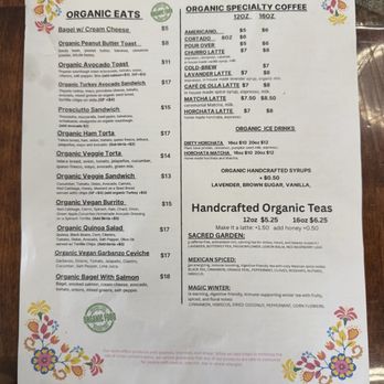 Thania's Juice Bar - Coffee and tea + eats menu (backside) - Juice Bars & Smoothies Near Me - Incline Village, Nevada Thania's Juice Bar - Coffee and tea + eats menu (backside) - Juice Bars & Smoothies Near Me - Incline Village, Nevada
