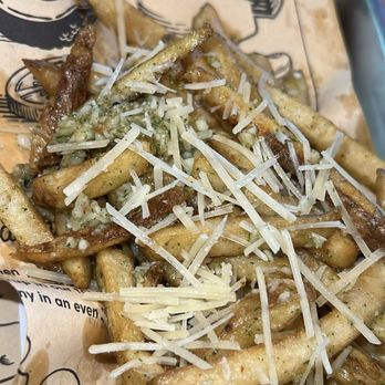 The Melt - GARLIC PARMESAN FRIES - Burgers Near Me - Sacramento, California
