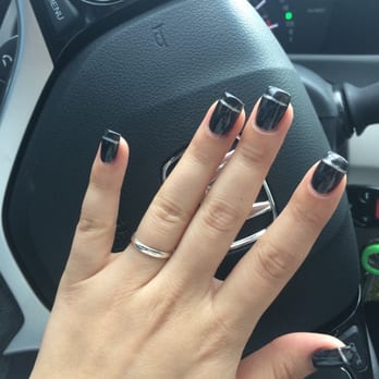 Lavender Beauty Boutique - Dark grey with a silver stripe - Nail Salons Near Me - Fullerton, California