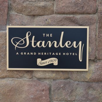 The Stanley Hotel - Sign - Hotels Near Me - Estes Park, Colorado The Stanley Hotel - Sign - Hotels Near Me - Estes Park, Colorado