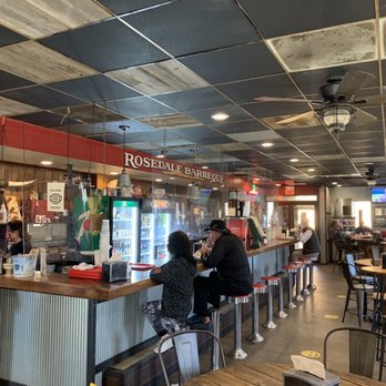 Rosedale Barbeque - Inside dining area - Barbeque Near Me - Kansas City, Kansas