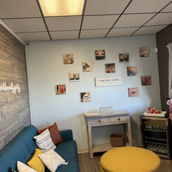 Curly Beauty Bar - Waiting area! So cute - Body Contouring Near Me - Las Vegas, Nevada