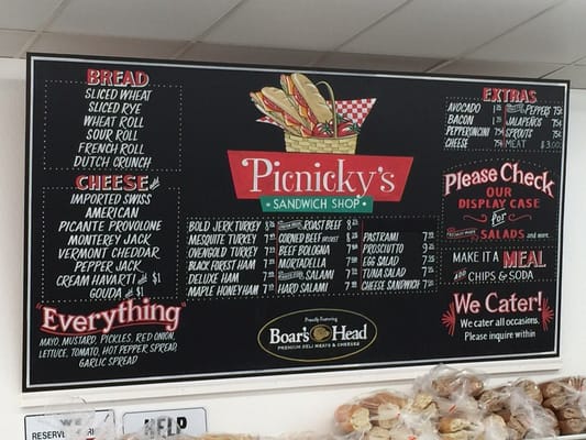 Menu photo 8 Picnicky's Sandwich Shop Vallejo, CA Menu photo 8 Picnicky's Sandwich Shop Vallejo, CA