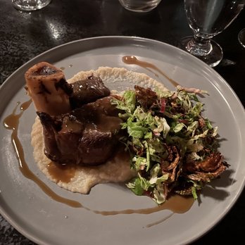 Present Company - Venison osso bucco - New American Near Me - Simsbury, Connecticut Present Company - Venison osso bucco - New American Near Me - Simsbury, Connecticut