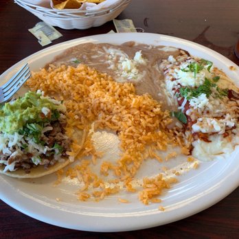 Michael's Tacos - Carne asada taco w a cheese enchilada - Tacos Near Me - Cody, Wyoming