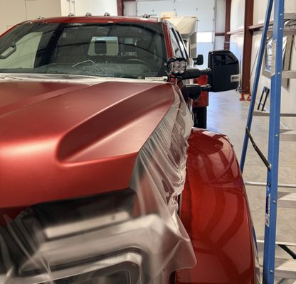 Paint Protection Film - Protect your car’s finish with our premium Paint Protection Film! Our expertly applied, virtually invisible film shields your paint from chips, scratches, and road debris—keeping your vehicle looking flawless and preserving its value. Call to book your appointment today for ultimate peace of mind and a showroom shine that lasts.