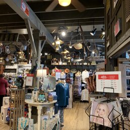 the inside of the store