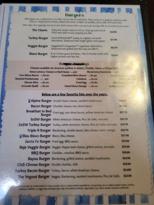 Menu photo 4 Blue Ribbon Grill Atlanta, GA
