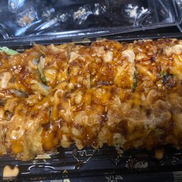 Volcano roll + Godzilla roll Volcano roll + Godzilla roll