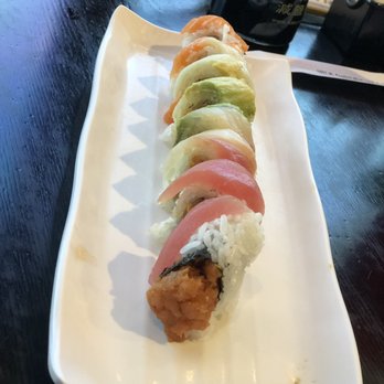 Sushi Takumi - Spicy Rainbow-- it's HOT - Japanese Near Me - Upland, California Sushi Takumi - Spicy Rainbow-- it's HOT - Japanese Near Me - Upland, California
