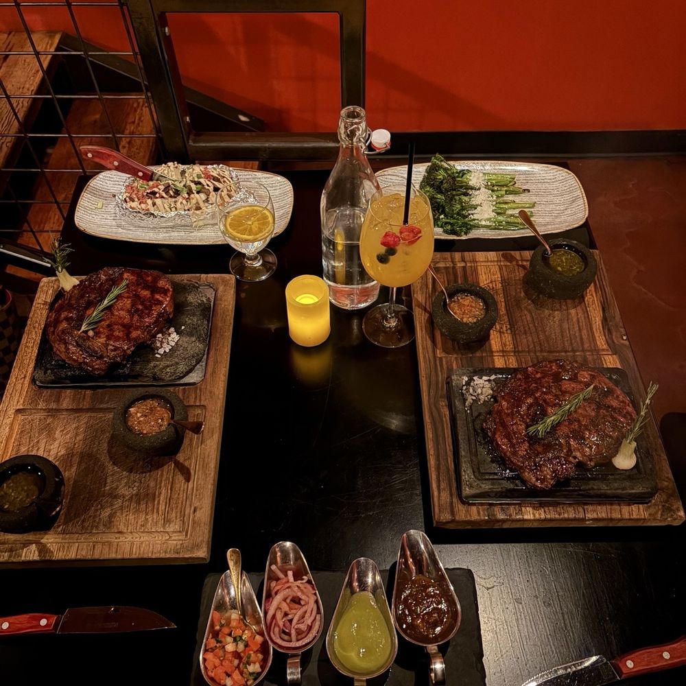 Cuerno Bravo Prime Steakhouse - Dinner for 2 - both the Australian Wagyu RibEye - Steakhouses Near Me - Tacoma, Washington