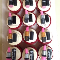 Victoria’s Other Secret - Custom cupcakes. These hand made sugar lipsticks are edible and great custom additions to any event.