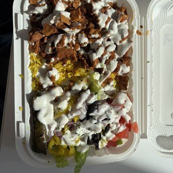 Vegan On The Fly - Chicken Platter - Food Trucks Near Me - New York, New York Vegan On The Fly - Chicken Platter - Food Trucks Near Me - New York, New York