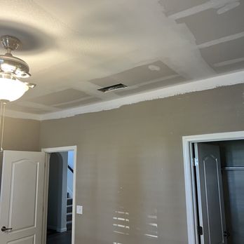 ABC Drywall - Ceiling repair at the door. - Drywall Installation & Repair Near Me - Campbell, California ABC Drywall - Ceiling repair at the door. - Drywall Installation & Repair Near Me - Campbell, California