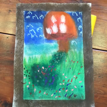 Art Studio - "Mushroom" by my 5 year old - Art Schools Near Me - Pasadena, California