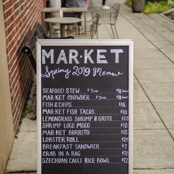 MARKET Seafood Eatery - Menu Spring 2019 - IG: @nelson_eats - Seafood Near Me - Edmonds, Washington MARKET Seafood Eatery - Menu Spring 2019 - IG: @nelson_eats - Seafood Near Me - Edmonds, Washington