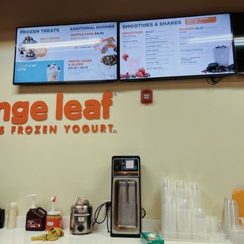 Orange Leaf Frozen Yogurt - $$$$ - Ice Cream & Frozen Yogurt Near Me - Omaha, Nebraska Orange Leaf Frozen Yogurt - $$$$ - Ice Cream & Frozen Yogurt Near Me - Omaha, Nebraska